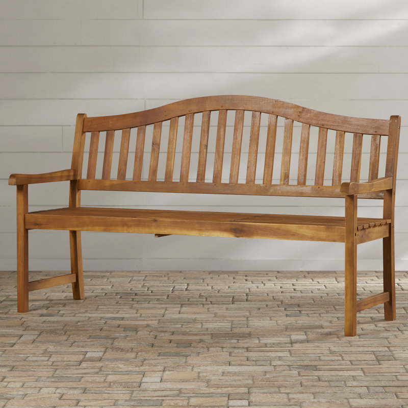 Safavieh Gartenbank aus Holz & Bewertungen | Wayfair.de