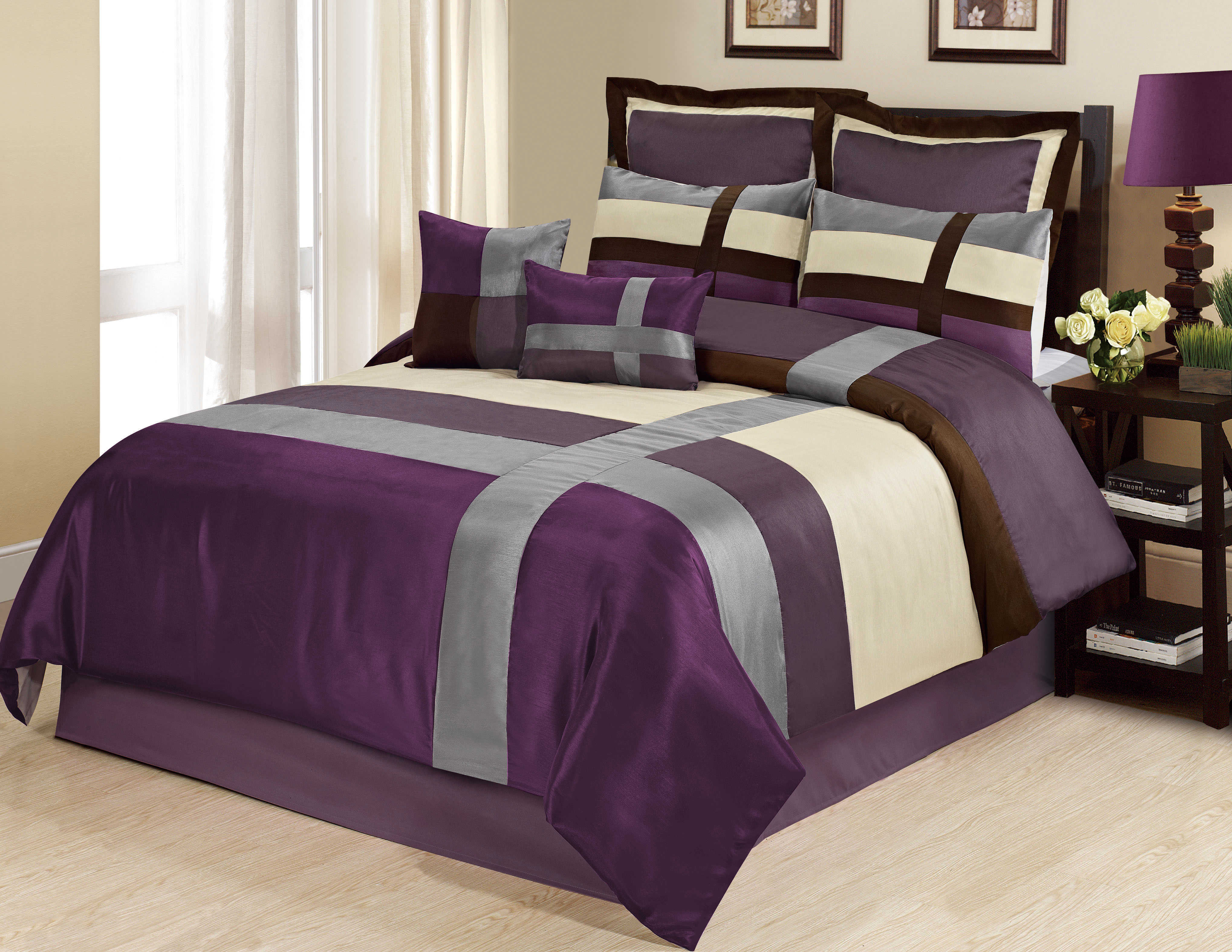 Homechoice International Group Louie 8 Piece Comforter Set & Reviews Wayfair