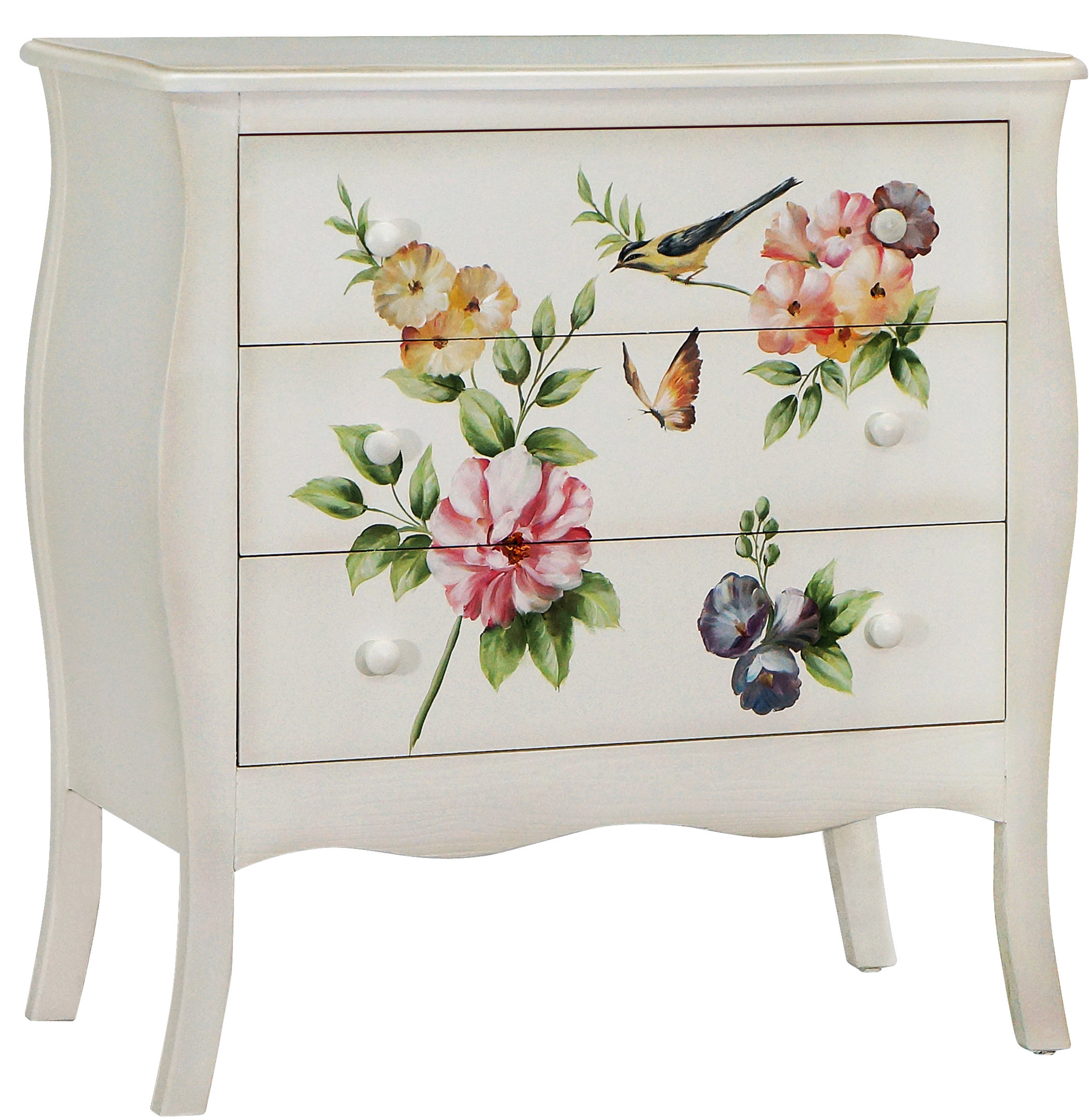 August Grove Sanger 3 Drawer Accent Chest Wayfair