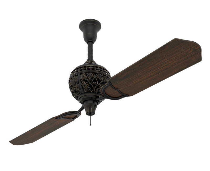 60 1886 Series 2 Blade Ceiling Fan With Remote