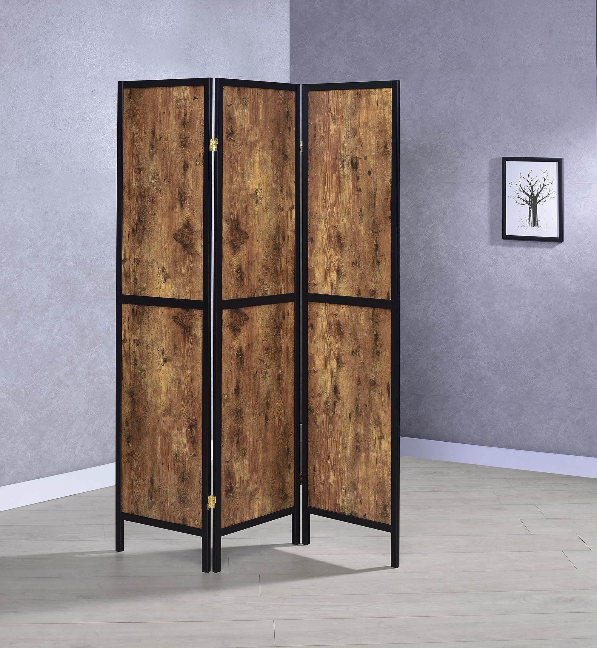 Williston Forge Carraway Folding Screen 3 Panel Room Divider Wayfair