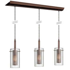 Fennia 3-Light Kitchen Island Pendant