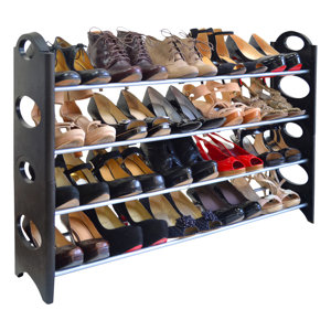 4-Tier 20 Pair Shoe Rack