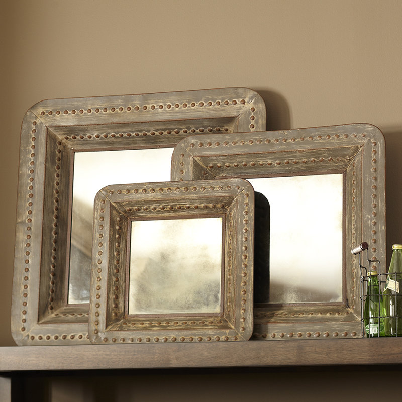 Birch Lane™ Reflection 3 Piece Accent Mirror Set & Reviews Wayfair