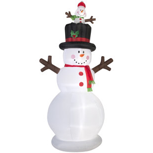 animated snowman wayfair