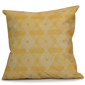 Hanukkah 2016 Decorative Holiday Geometric Throw Pillow