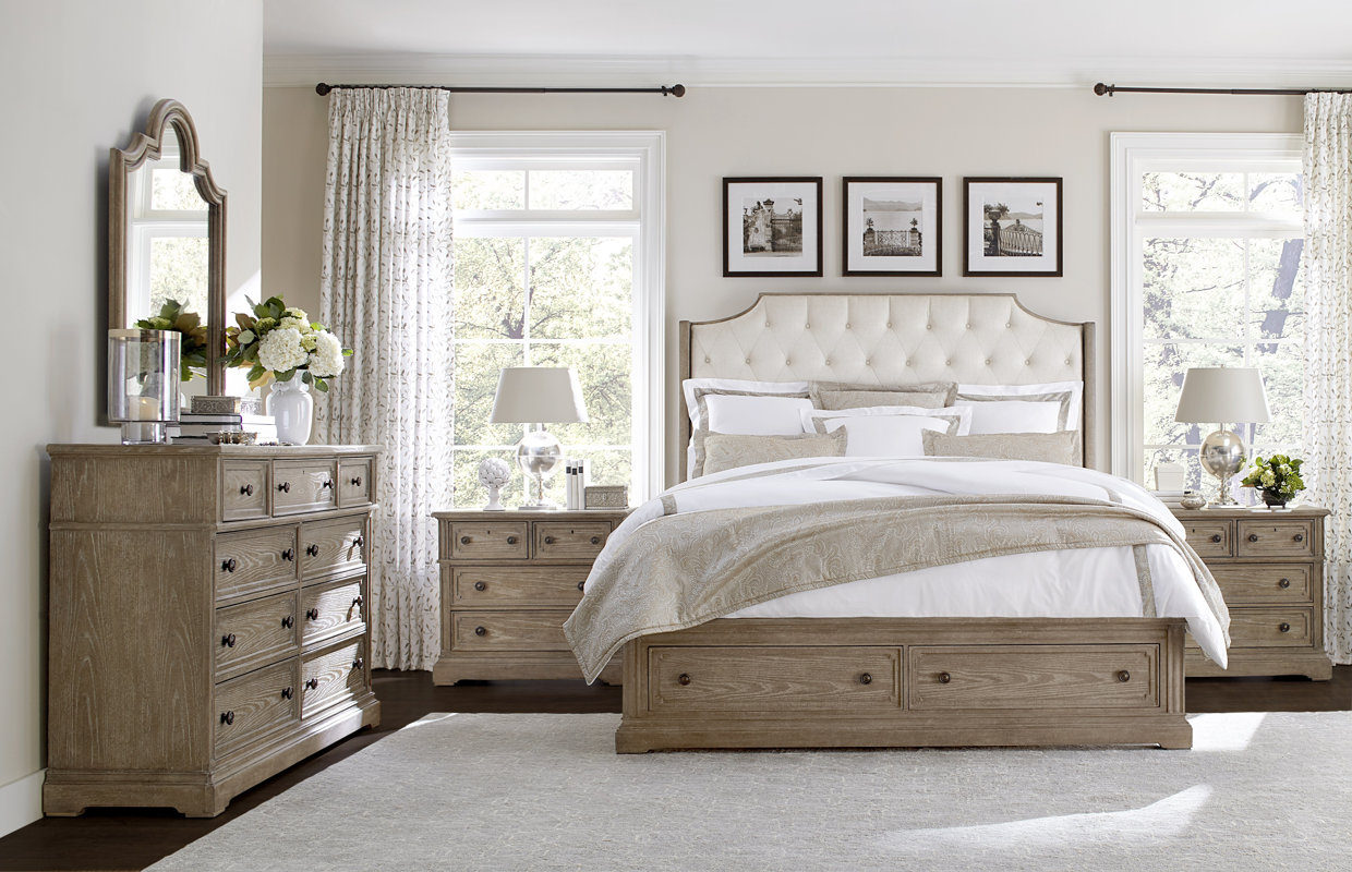 Stanley Wethersfield Estate Upholstered Customizable Bedroom Set - Defaultname stanley wethersfield estate upholstered customizable bedroom set - defaultname