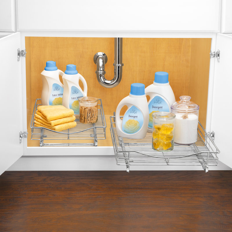 Lynk Roll Out Cabinet Organizer - Pull Out Drawer - Under ...