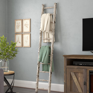 Blanket Ladders You Ll Love In 2019 Wayfair Wood 5 Ft Blanket Ladder