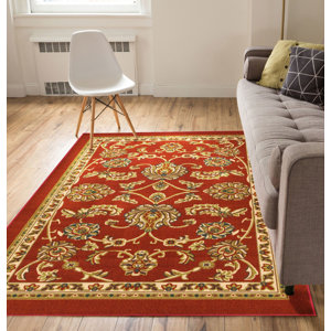 Kings Court Tabriz Red Indoor/Outdoor Area Rug