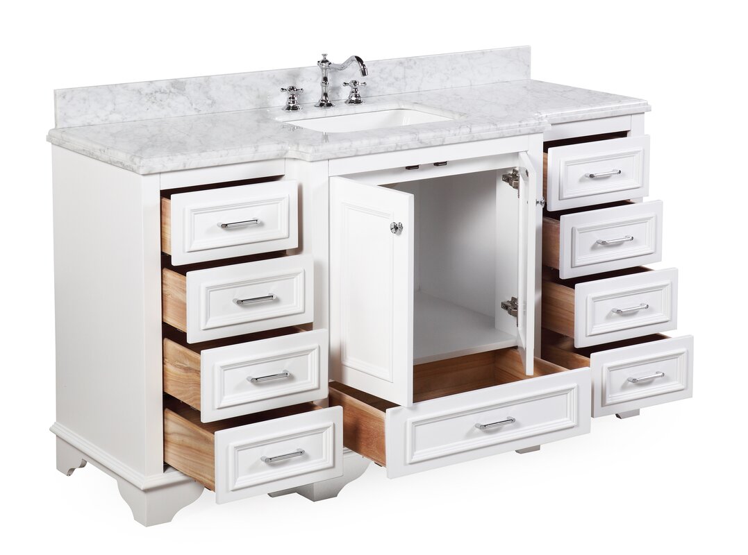 Nantucket 60 Single Bathroom Vanity Set