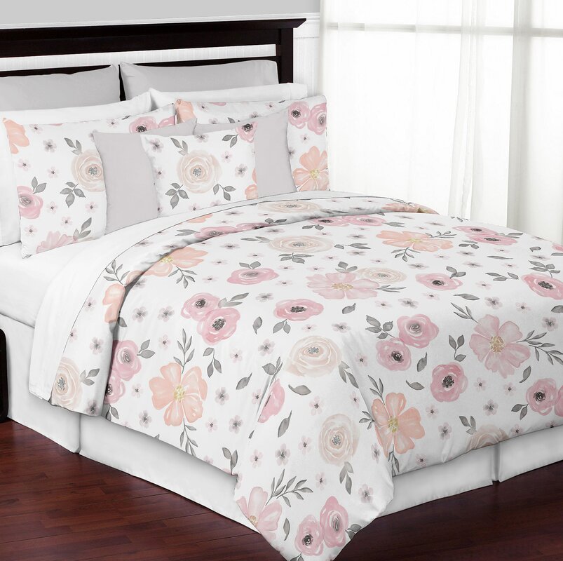 Sweet Jojo Designs Floral Comforter Set & Reviews | Wayfair.ca