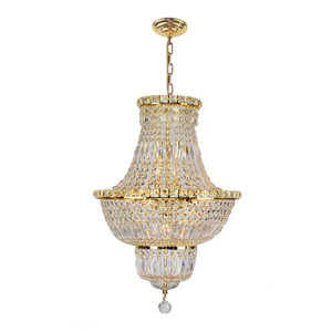 Carson 12-Light Chain Empire Chandelier