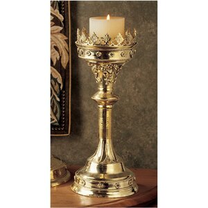 Chartres Cathedral Gothic Estate Candlestick