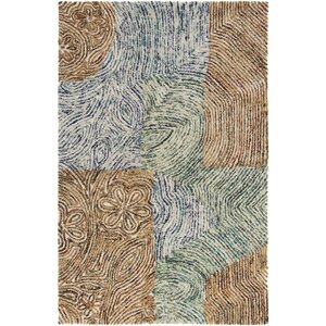 Katherin Wool Abstract Area Rug