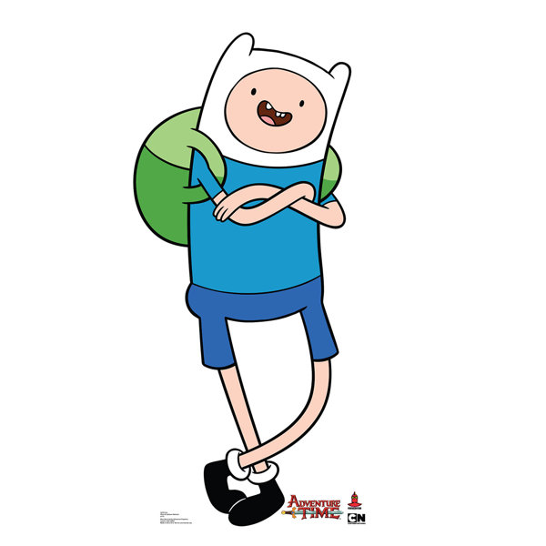 Advanced Graphics Finn from Adventure Time Cartoon Network