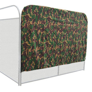 Ultimate Heavy Duty Yard Kennel Side Cover Camouflage