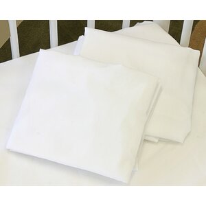 Cotton Knitted Flat Crib Sheet