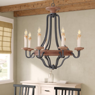 Wine Barrel Chandelier Wayfair Elisabetta 8 Light Empire Chandelier