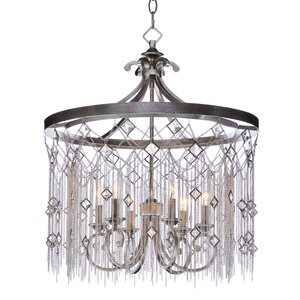 Danae 6-Light Crystal Chandelier