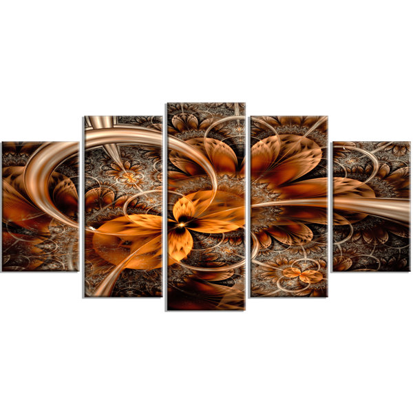 Orange Flower Wall Art You Ll Love In 2019 Wayfair