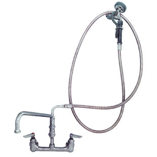 Central Brass Double Handle Wall Mount Utility Faucet Wayfair