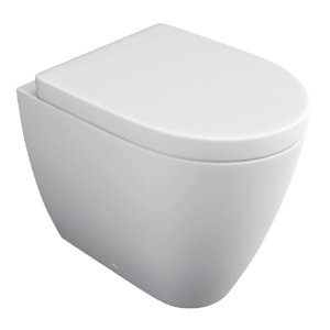 Länglicher WC-Sitz von Kartell