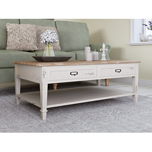distressed finish coffee tables you'll love | wayfair distressed finish coffee tables you'll love | wayfair