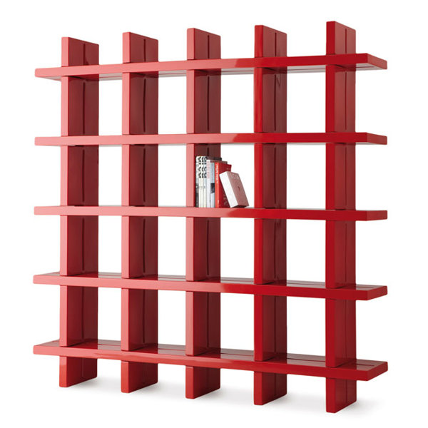 Slide Design My Book 30 Shelf Unit 90.6" Bookshelf Wayfair