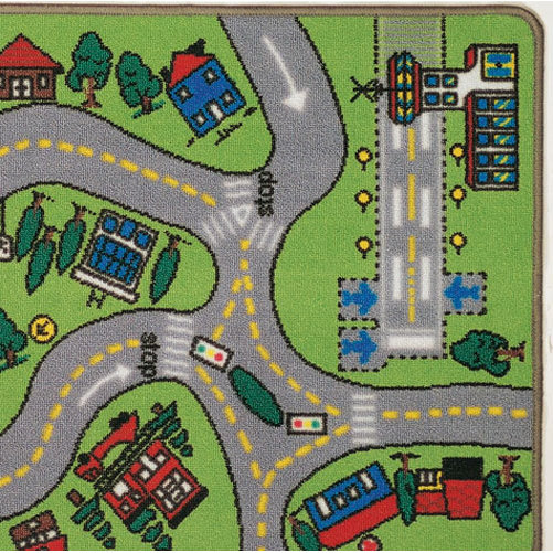 Learning Carpets Giant Road Play Indoor/Outdoor Area Rug & Reviews