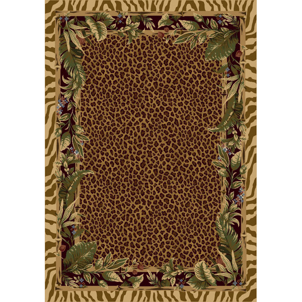 Milliken Signature Jungle Safari Pale Topaz Area Rug & Reviews Wayfair