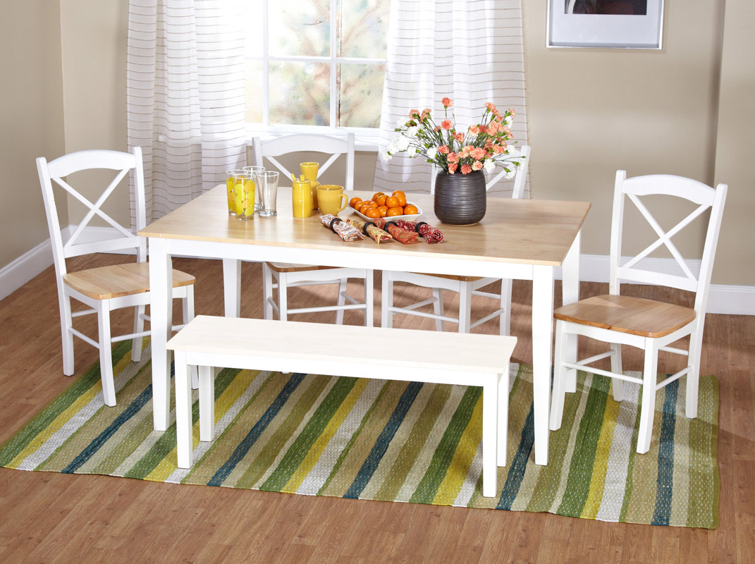 august grove wisteria 6 piece dining set & reviews | wayfair august grove wisteria 6 piece dining set & reviews | wayfair