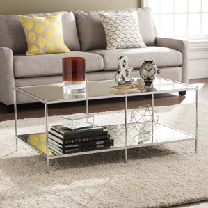 mirrored coffee tables you'll love mirrored coffee tables you'll love