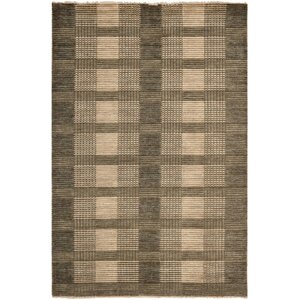 Apple Creek Hand-Knotted Charcoal Area Rug