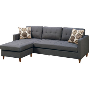 Modern & Contemporary Apartment Size Sectional | AllModern Modern & Contemporary Apartment Size Sectional | AllModern