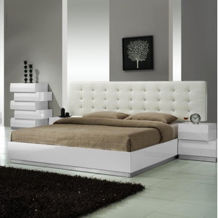 King Size Leather Beds You Ll Love Wayfair Quickview