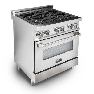 Thorkitchen Professional 30 Free Standing Gas Range Reviews Wayfair Zline 30 Free Standing Dual Fuel Range