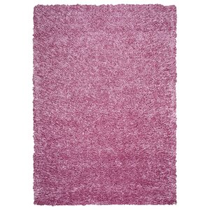 Hand-Tufted Pink Area Rug