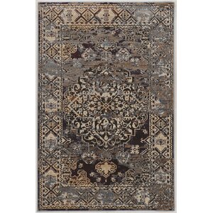 Ateao Gray/Beige Area Rug