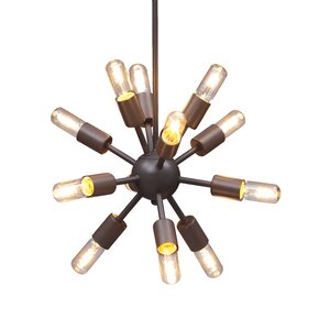 Bragdon 12-Light Sputnik Chandelier