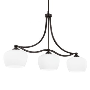 Eyers 3-Light Kitchen Island Pendant