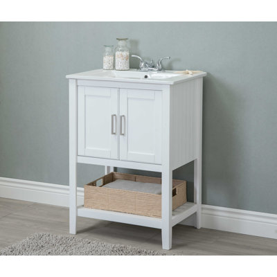 Andover Mills Reynal 24 Quot Single Bathroom Vanity Set