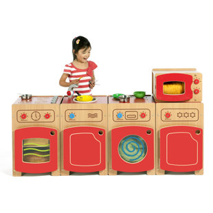 Play Kitchen Sets You Ll Love Wayfair Co Uk Quickview 0 Apr Financing Beech Red