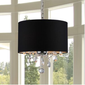 Karole 3-Light Drum Chandelier