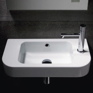 Traccia Curved Ceramic Semi-Recessed 22
