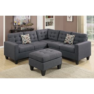 Pawnee Modular Sectional with Ottoman