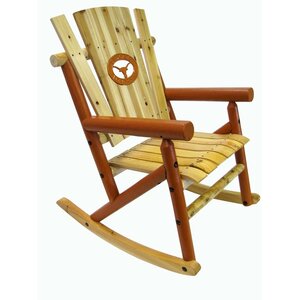 NCAA Collegiate Aspen Rocking Chair