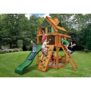 Chateau Treehouse Tower Swing Set