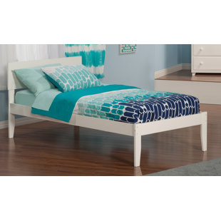 White Queen Bed With Trundle Wayfair Quickview