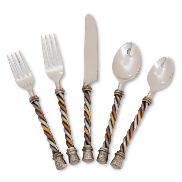 Flatware With Twisted Handle Wayfair